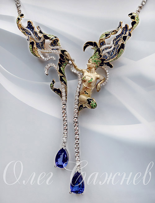 magerit jewellery was made by jeweler Oleg Sazhnev Kiev.