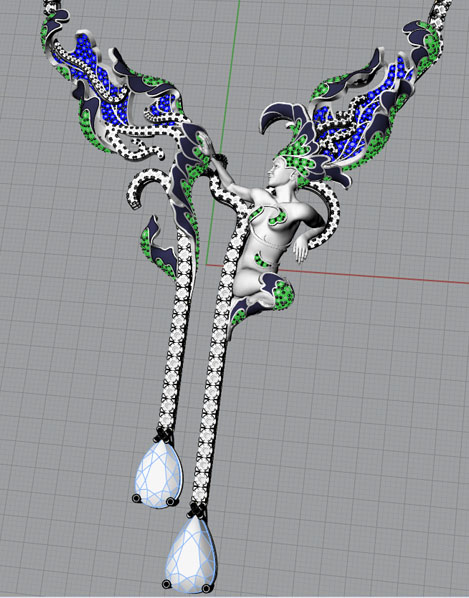 3D modeling in the production of jewelry
