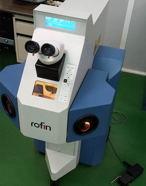 Laser jewelry welding in Kiev